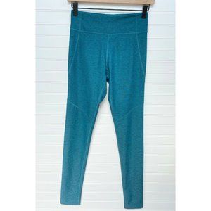 Outdoor Voices Teal Full Length Active Leggings | Size Small